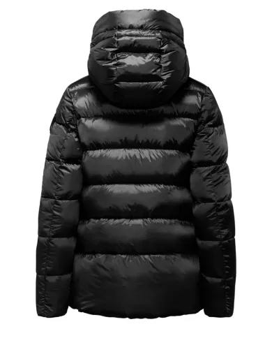 BOMBOOGIE Piumino Donna GW6012_TMF5 ROME AI 25/26 nylon regular trapuntato con cappuccio 90 BLACK BOMBOOGIE Piumino Donna GW6012_TMF5 ROME AI 25/26 nylon regular trapuntato con cappuccio 90 BLACK