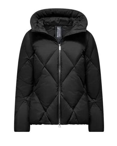 BOMBOOGIE Piumino Donna GW8639 MNW5 DIAMOND AI 25/26 nylon in tinta unita con motivo trapuntato 90 BLACK BOMBOOGIE Piumino Donna GW8639 MNW5 DIAMOND AI 25/26 nylon in tinta unita con motivo trapuntato 90 BLACK