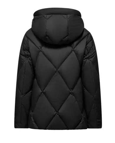 BOMBOOGIE Piumino Donna GW8639 MNW5 DIAMOND AI 25/26 nylon in tinta unita con motivo trapuntato 90 BLACK BOMBOOGIE Piumino Donna GW8639 MNW5 DIAMOND AI 25/26 nylon in tinta unita con motivo trapuntato 90 BLACK