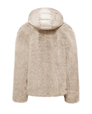 BOMBOOGIE Cappotto Donna GW9148_FRL5 PARIS AI 25/26 regular ecopelliccia con cappuccio 180 sandshell BOMBOOGIE Cappotto Donna GW9148_FRL5 PARIS AI 25/26 regular ecopelliccia con cappuccio 180 sandshell
