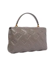 PINKO Borsa Donna 100043 A2JX LOVE LADY PUFF classic AI 25/26 pelle con motivo logato Love Birds K33Q g.asfalto/ant.gold