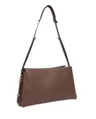 PINKO Borsa Donna 105161 A0QO ONE TWO THREE BAG AI 25/26 a tracolla con tre scomparti L74Q marrone castano