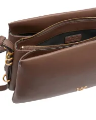 PINKO Borsa Donna 105161 A0QO ONE TWO THREE BAG AI 25/26 a tracolla con tre scomparti L74Q marrone castano