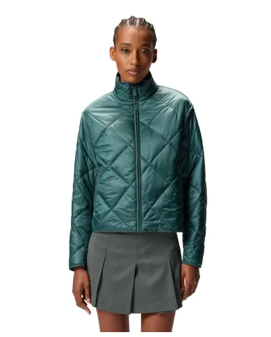 PINKO Giacca Donna 105615 A2TF GNOCCHI AI 25/26 nylon trapuntato in tela tecnica X73 verde ponderosa PINKO Giacca Donna 105615 A2TF GNOCCHI AI 25/26 nylon trapuntato in tela tecnica X73 verde ponderosa