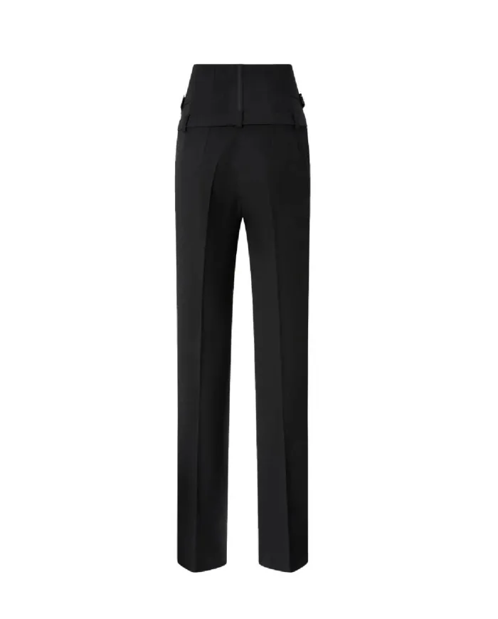 PINKO Pantalone Donna 105654 A2QV PIADINA AI 25/26 bustier con cinturini Z99B NERO LIMOUSINE PINKO Pantalone Donna 105654 A2QV PIADINA AI 25/26 bustier con cinturini Z99B NERO LIMOUSINE