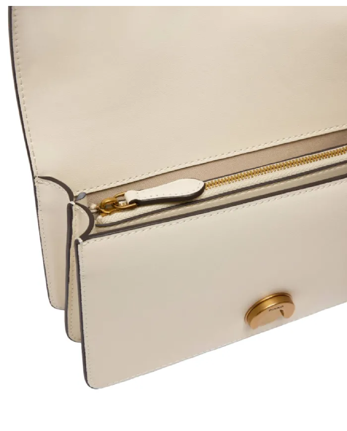 PINKO Borsa Donna 105856 A0F1 LOVE BAG ONE MINI AI 25/26 in pelle con tracolla rimovibile Z14Q BIANCO SETA