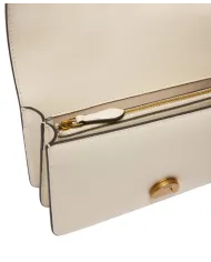 PINKO Borsa Donna 105856 A0F1 LOVE BAG ONE MINI AI 25/26 in pelle con tracolla rimovibile Z14Q BIANCO SETA