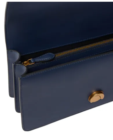 PINKO Borsa Donna 105857 A0F1 LOVE ONE CLASSIC AI 25/26 pelle con fibbia logata G08Q blu ind ombroso PINKO Borsa Donna 105857 A0F1 LOVE ONE CLASSIC AI 25/26 pelle con fibbia logata G08Q blu ind ombroso
