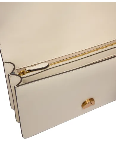 PINKO Borsa Donna 105857 A0F1 LOVE ONE CLASSIC AI 25/26 pelle con fibbia logata Z14Q BIANCO SETA PINKO Borsa Donna 105857 A0F1 LOVE ONE CLASSIC AI 25/26 pelle con fibbia logata Z14Q BIANCO SETA