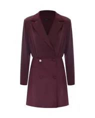 KOCCA Abito Donna A25PAB7778ABUN2487 FILIBERT AI 25/26 viscosa stile blazer con gonna 83310 PRUGNA