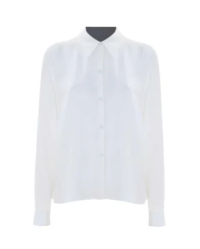 KOCCA Camicia Donna A25PCM7284ABUN0000 CANDRAJ AI 25/26 viscosa in tinta unita 60001 BIANCO KOCCA Camicia Donna A25PCM7284ABUN0000 CANDRAJ AI 25/26 viscosa in tinta unita 60001 BIANCO