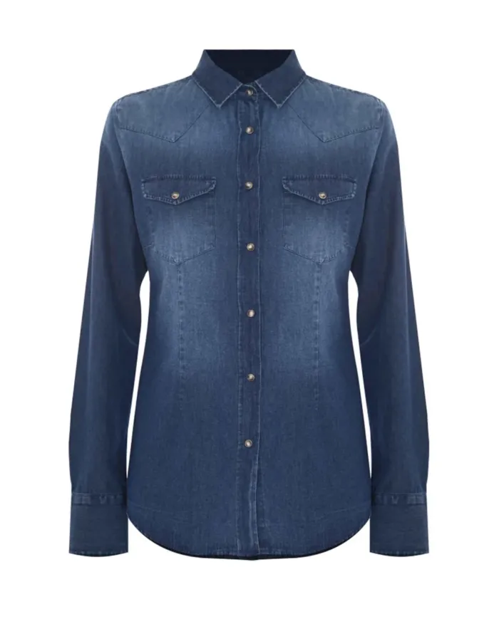 KOCCA Camicia Donna A25PCM7798ABUN0000 EGBERTA AI 25/26 denim classico L322 DENIM KOCCA Camicia Donna A25PCM7798ABUN0000 EGBERTA AI 25/26 denim classico L322 DENIM