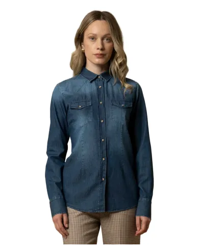 KOCCA Camicia Donna A25PCM7798ABUN0000 EGBERTA AI 25/26 denim classico L322 DENIM KOCCA Camicia Donna A25PCM7798ABUN0000 EGBERTA AI 25/26 denim classico L322 DENIM