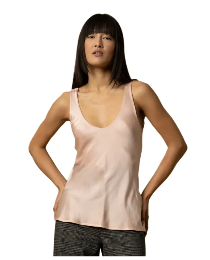 KOCCA Canotta Donna A25PCN7439ABUN0000 HUBALD AI 25/26 viscosa stile basic 10010 ROSA POLVERE KOCCA Canotta Donna A25PCN7439ABUN0000 HUBALD AI 25/26 viscosa stile basic 10010 ROSA POLVERE
