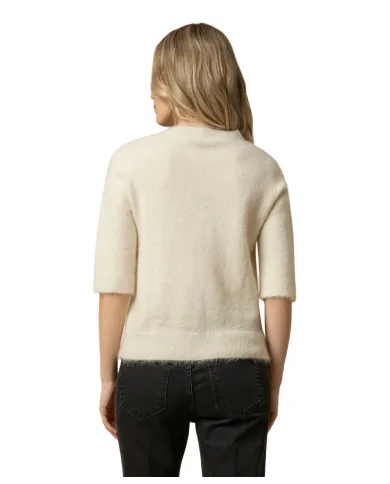 KOCCA Maglia Donna A25PMA7269ABUN0000 ANOUSKA AI 25/26 lana regular con perle applicate 60725 LATTE/PANNA KOCCA Maglia Donna A25PMA7269ABUN0000 ANOUSKA AI 25/26 lana regular con perle applicate 60725 LATTE/PANNA