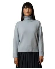 KOCCA Dolcevita Donna A25PMA7282ABUN0000 MARLEEN AI 25/26 lana in tinta unita 70008 AZZURRO