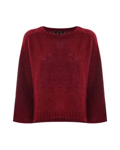 KOCCA Maglia Donna A25PMA7484ABUN0000 AVELINA AI 25/26 misto lana in lurex maniche ampie 10172 BORDEAUX KOCCA Maglia Donna A25PMA7484ABUN0000 AVELINA AI 25/26 misto lana in lurex maniche ampie 10172 BORDEAUX