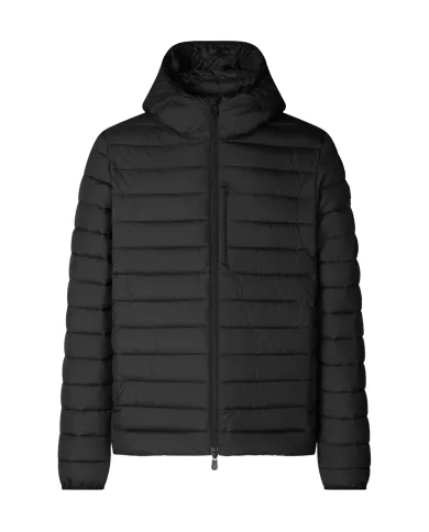 SAVE THE DUCK Piumino Uomo D31273M MIRO21 JUNCUS AI 25/26 slim trapuntato in tinta unita 10000 BLACK SAVE THE DUCK Piumino Uomo D31273M MIRO21 JUNCUS AI 25/26 slim trapuntato in tinta unita 10000 BLACK