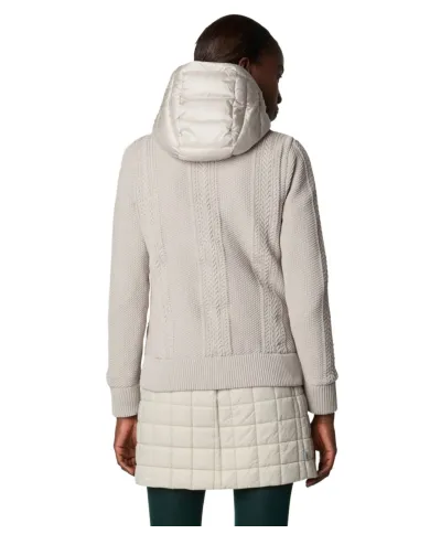 SAVE THE DUCK Piumino Donna D32372W JAMI21 OZMA AI 25/26 con cappuccio e inserti in maglina 40019 RAINY BEIGE SAVE THE DUCK Piumino Donna D32372W JAMI21 OZMA AI 25/26 con cappuccio e inserti in maglina 40019 RAINY BEIGE