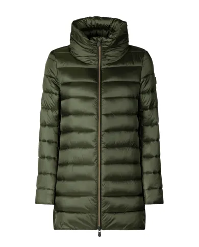 SAVE THE DUCK Piumino Donna D43620W IRIS21 LYDIA AI 25/26 regular lungo trapuntato 50023 PINE GREEN SAVE THE DUCK Piumino Donna D43620W IRIS21 LYDIA AI 25/26 regular lungo trapuntato 50023 PINE GREEN