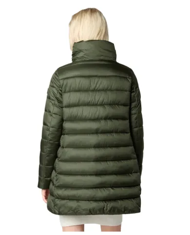 SAVE THE DUCK Piumino Donna D43620W IRIS21 LYDIA AI 25/26 regular lungo trapuntato 50023 PINE GREEN SAVE THE DUCK Piumino Donna D43620W IRIS21 LYDIA AI 25/26 regular lungo trapuntato 50023 PINE GREEN
