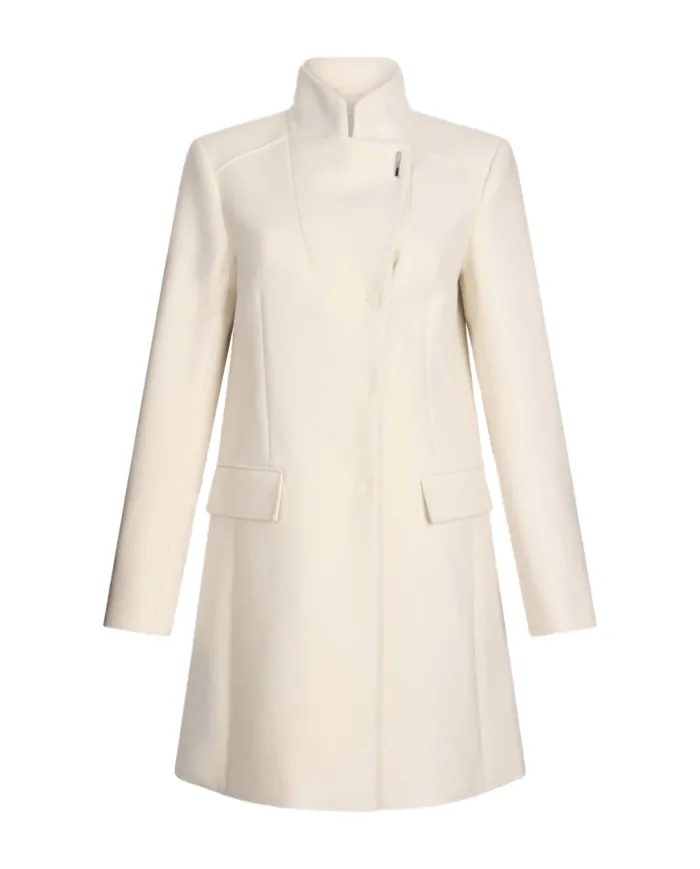 LIU JO Cappotto Donna MF5119J4873 AI 25/26 lana lungo con colletto alto 20304 NATURALE LIU JO Cappotto Donna MF5119J4873 AI 25/26 lana lungo con colletto alto 20304 NATURALE