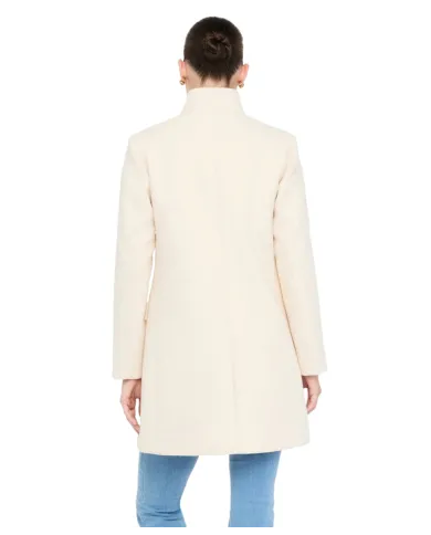LIU JO Cappotto Donna MF5119J4873 AI 25/26 lana lungo con colletto alto 20304 NATURALE LIU JO Cappotto Donna MF5119J4873 AI 25/26 lana lungo con colletto alto 20304 NATURALE