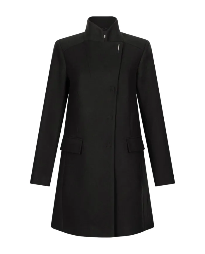 LIU JO Cappotto Donna MF5119J4873 AI 25/26 lana lungo con colletto alto 22222 NERO LIU JO Cappotto Donna MF5119J4873 AI 25/26 lana lungo con colletto alto 22222 NERO