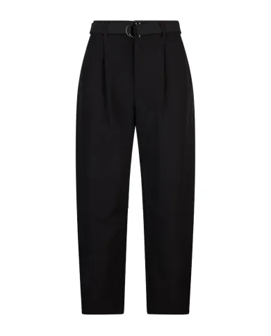 LIU JO Pantaloni Donna MF5266TS896 AI 25/26 stile balloon con cinta abbinata 22222 NERO LIU JO Pantaloni Donna MF5266TS896 AI 25/26 stile balloon con cinta abbinata 22222 NERO