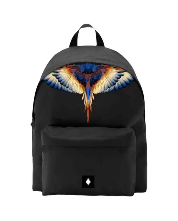COUNTY OF MILAN Zaino Uomo COMAF250107 AI 25/26 classico con stampa wings 01 nero/yellow wings COUNTY OF MILAN Zaino Uomo COMAF250107 AI 25/26 classico con stampa wings 01 nero/yellow wings