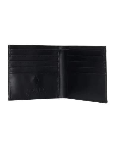 COUNTY OF MILAN Portafoglio Uomo COMAF250176 AI 25/26 ecopelle con stampa wings 01 nero/yellow wings COUNTY OF MILAN Portafoglio Uomo COMAF250176 AI 25/26 ecopelle con stampa wings 01 nero/yellow wings