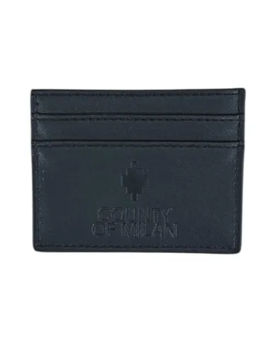 COUNTY OF MILAN Porta Carte Uomo COMAF250180 AI 25/26 ecopelle classico logato 01 NERO COUNTY OF MILAN Porta Carte Uomo COMAF250180 AI 25/26 ecopelle classico logato 01 NERO