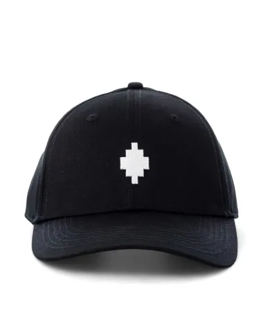 COUNTY OF MILAN Cappello Uomo COMAF250182 AI 25/26 cotone con ricamo logato applicato 09 NERO/BIANCO COUNTY OF MILAN Cappello Uomo COMAF250182 AI 25/26 cotone con ricamo logato applicato 09 NERO/BIANCO