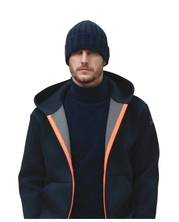 SUNS Cappellino Uomo CAS63001U HORSE AI 25/26 a coste con risvolto V1 DARK BLU SUNS Cappellino Uomo CAS63001U HORSE AI 25/26 a coste con risvolto V1 DARK BLU