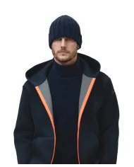 SUNS Cappellino Uomo CAS63001U HORSE AI 25/26 a coste con risvolto V1 DARK BLU