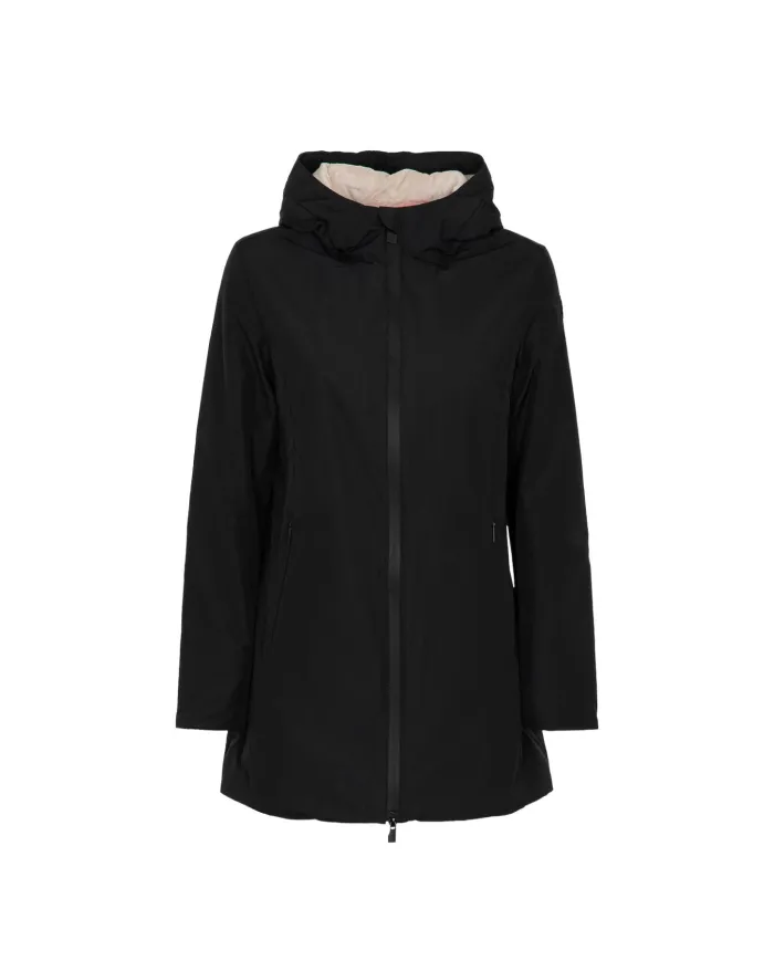 SUNS Parka Donna GBS53004D AURELIA AI 25/26 lungo con cappuccio e ecopelliccia interna. V3 BLACK SUNS Parka Donna GBS53004D AURELIA AI 25/26 lungo con cappuccio e ecopelliccia interna. V3 BLACK