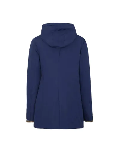 SUNS Parka Donna GBS53020D MARMOLADA AI 25/26 con cappuccio e interno in eco pelliccia V6 BLU STONE SUNS Parka Donna GBS53020D MARMOLADA AI 25/26 con cappuccio e interno in eco pelliccia V6 BLU STONE