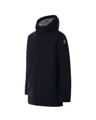 SUNS Giubbotto Uomo GBS53045U GRANSASSO FUR AI 25/26 con cappuccio e interno in eco pelliccia V2 DARK BLU