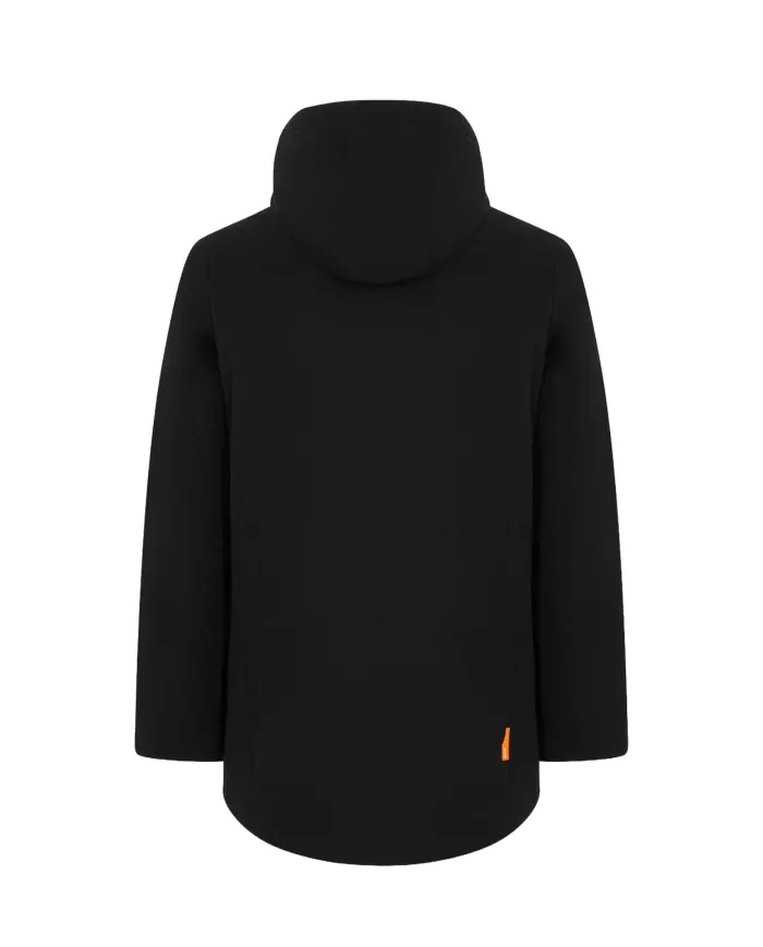 SUNS Giubbotto Uomo GBS53045U GRANSASSO FUR AI 25/26 con cappuccio e interno in eco pelliccia V3 BLACK SUNS Giubbotto Uomo GBS53045U GRANSASSO FUR AI 25/26 con cappuccio e interno in eco pelliccia V3 BLACK