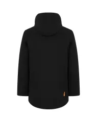 SUNS Giubbotto Uomo GBS53045U GRANSASSO FUR AI 25/26 con cappuccio e interno in eco pelliccia V3 BLACK