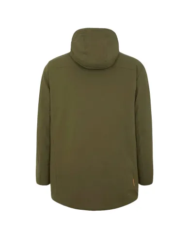 SUNS Giubbotto Uomo GBS53045U GRANSASSO FUR AI 25/26 con cappuccio e interno in eco pelliccia V4 ARMY