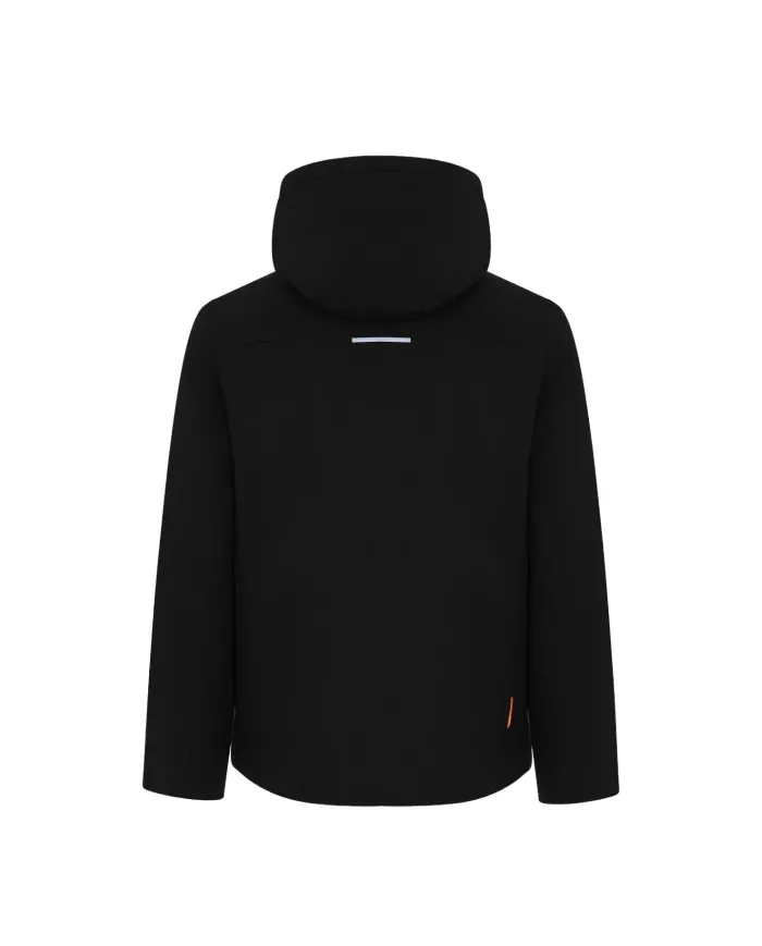 SUNS Giubbotto Uomo GBS53046U MONTEBIANCO FUR AI 25/26 corto con cappuccio e interno eco pelliccia V4 BLACK SUNS Giubbotto Uomo GBS53046U MONTEBIANCO FUR AI 25/26 corto con cappuccio e interno eco pelliccia V4 BLACK