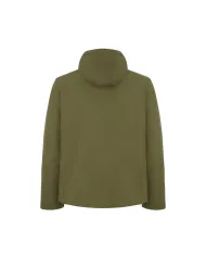 SUNS Giubbotto Uomo GBS53046U MONTEBIANCO FUR AI 25/26 corto con cappuccio e interno eco pelliccia V5 ARMY