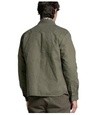 IMPURE Overshirt Uomo DEREK CNV AI 25/26 in canvas 3 in 1 03 MIL GREEN