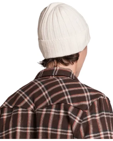 IMPURE Cappellino Uomo LAY WN8 AI 25/26 in lana a coste con risvolto 23 OFF WHITE IMPURE Cappellino Uomo LAY WN8 AI 25/26 in lana a coste con risvolto 23 OFF WHITE