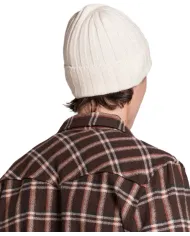 IMPURE Cappellino Uomo LAY WN8 AI 25/26 in lana a coste con risvolto 23 OFF WHITE