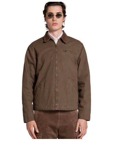 IMPURE Giacca Uomo ORION CNV AI 25/26 in canvas con colletto in velluto 29 BROWN IMPURE Giacca Uomo ORION CNV AI 25/26 in canvas con colletto in velluto 29 BROWN