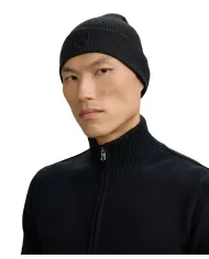 BLAUER Berretto Uomo 25WBLUA05296 005794 OLIVER AI 25/26 tinto in capo a costina 999 NERO