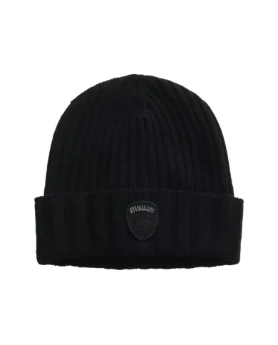 BLAUER Berretto Uomo 25WBLUA05298-006127 KENWOOD AI 25/26 a costina larga con risvolto 999 NERO BLAUER Berretto Uomo 25WBLUA05298-006127 KENWOOD AI 25/26 a costina larga con risvolto 999 NERO