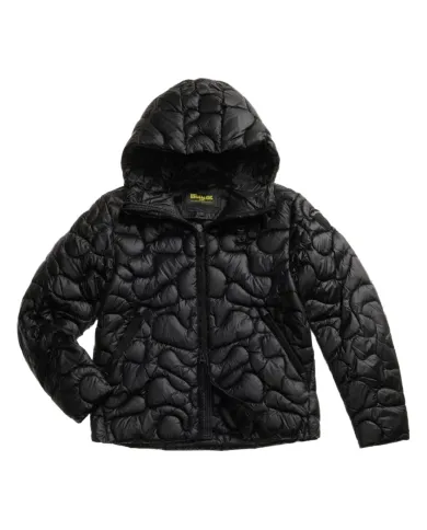 BLAUER Piumino Uomo 25WBLUC02077-006943 HAMLET AI 25/26 con cappuccio ed ondina camouflage 999 NERO BLAUER Piumino Uomo 25WBLUC02077-006943 HAMLET AI 25/26 con cappuccio ed ondina camouflage 999 NERO